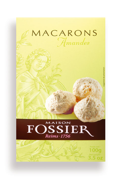Almond Macarons in a Box 100g/3.5oz - 12/cs - FO708